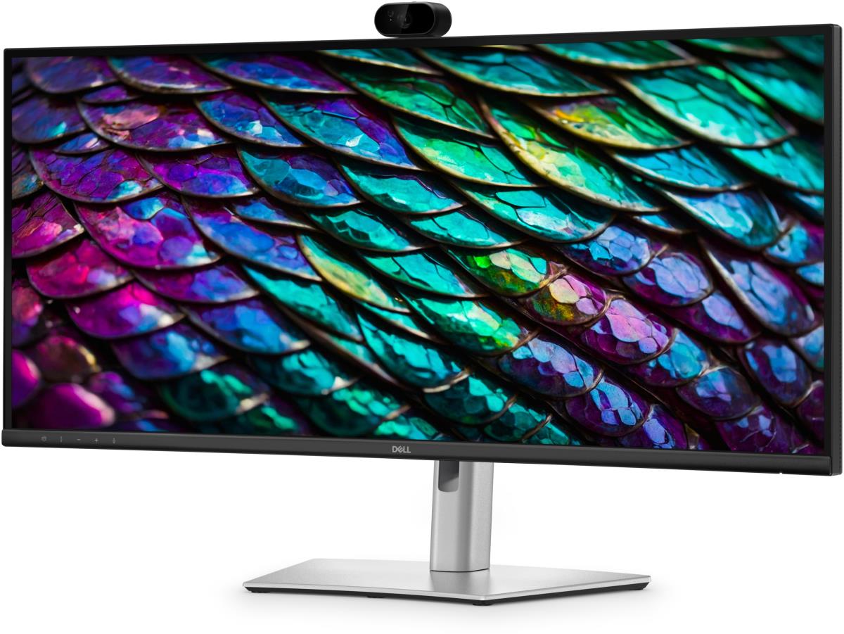 DELL Conferencing Monitor LCD 34in P3426web - 3440 X 1440 - Integrated Webcam - USB-c Hub