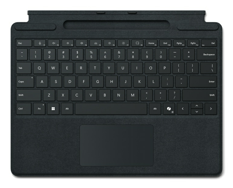 MICROSOFT Surface Pro 8/9 Signature Copilot Type Cover - Black - Uk