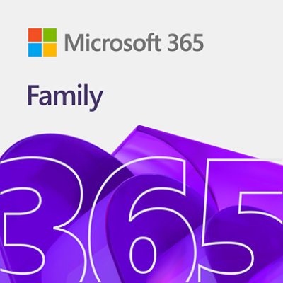 MICROSOFT 365 Family - 1 Year Subscription Licence - Upto 6 Users Upto 5 Devices - Win Act Key