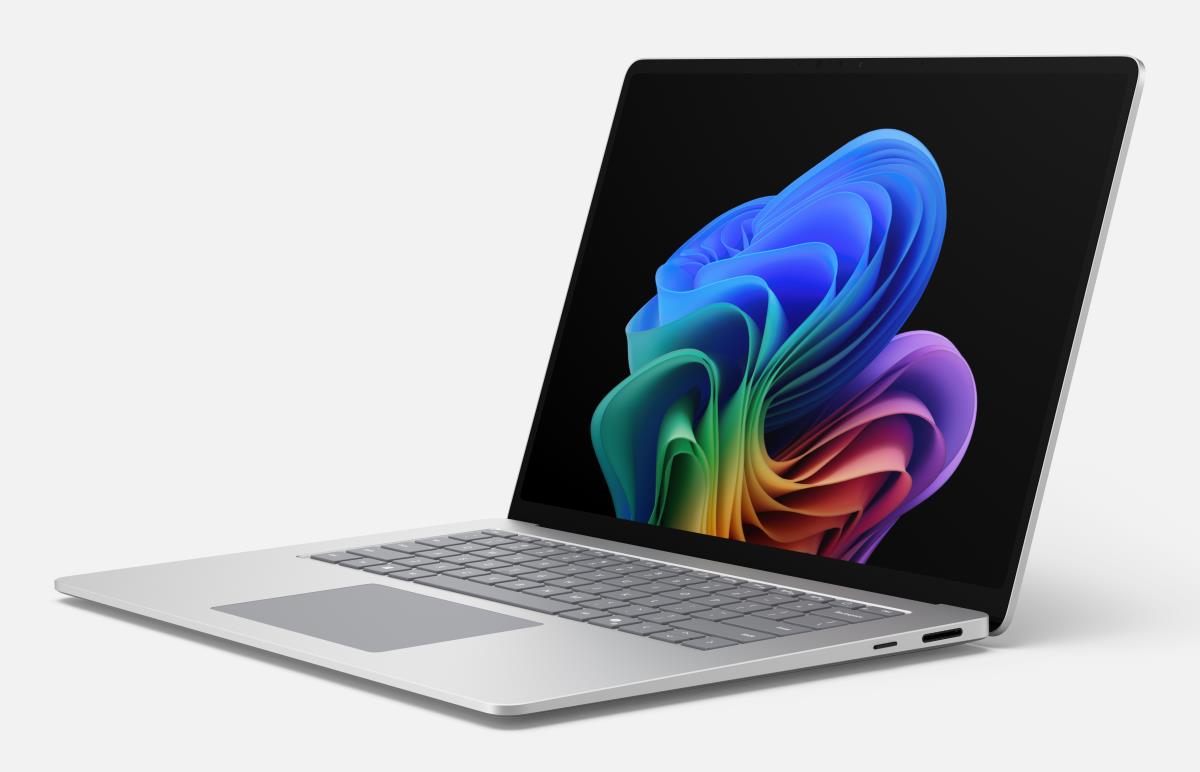 MICROSOFT Surface Laptop 8th Edition - 15in Touchscreen - Snapdragon X2 Elite 12core - 16GB Ram - 512GB SSD - Win11 Pro - Platinum - Uk
