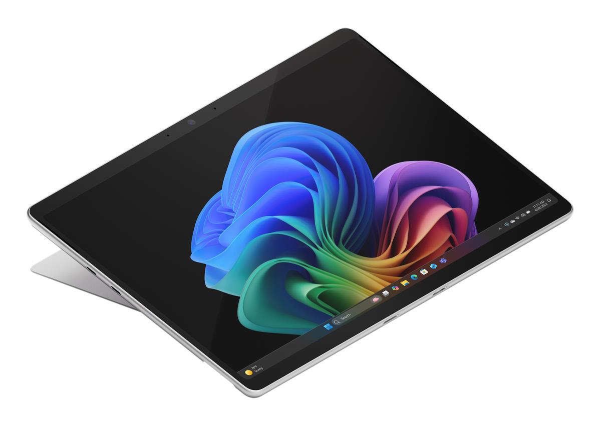 MICROSOFT Surface Pro 12th Edition - 13in Touchscreen - Snapdragon X2 Elite - 16GB Ram - 512GB SSD - Win11 Pro - Platinum - Uk