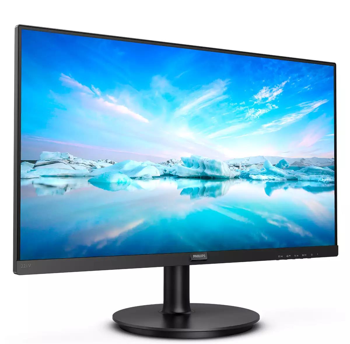 PHILIPS Desktop Monitor - 221v8 - 22in - 1920x1080 - Full Hd - V Line