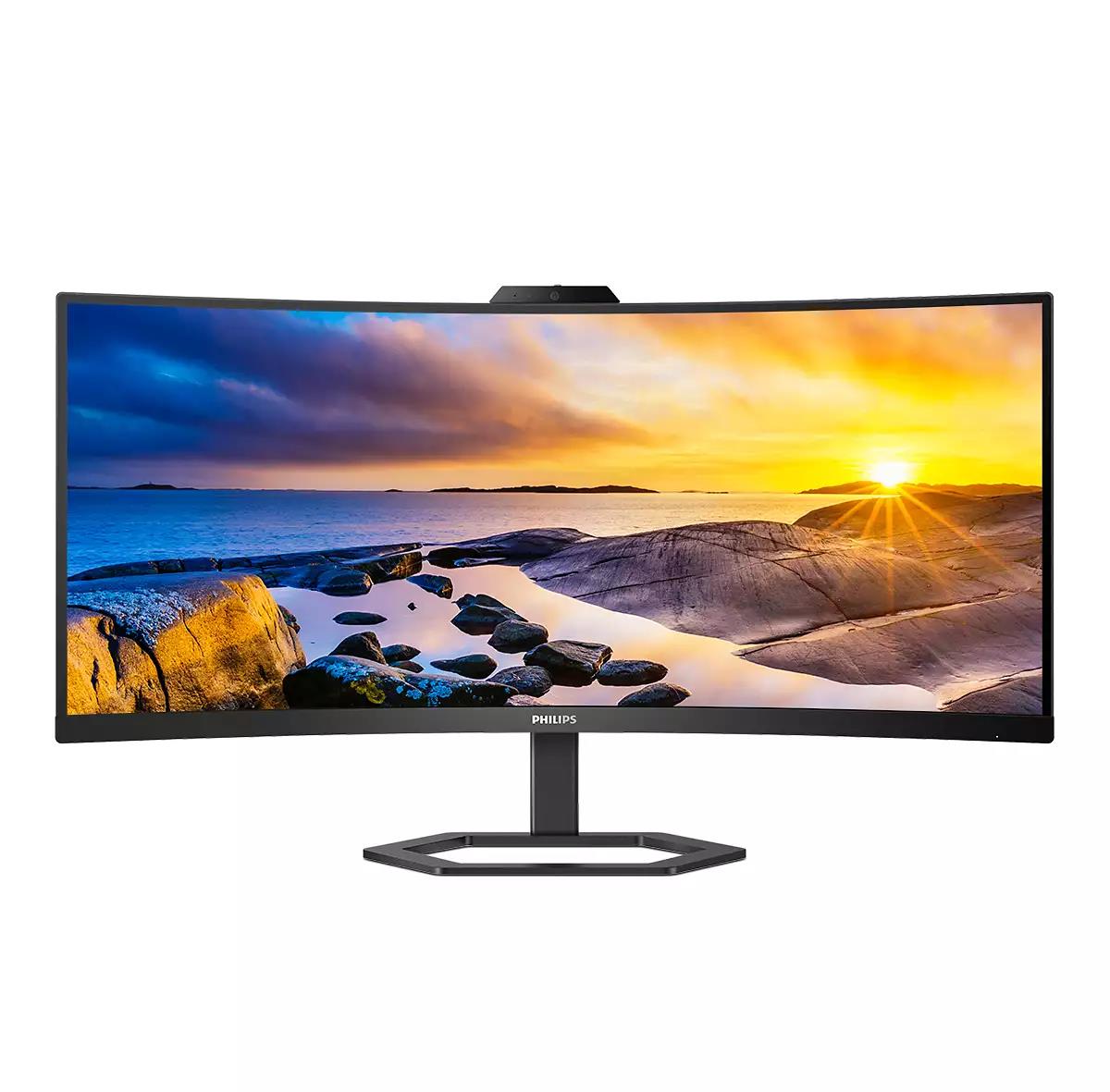 PHILIPS Desktop USB-c Monitor - 34e1c5600he - 34in - 3440x1440 - Wqhd With Windows Hello Webcam
