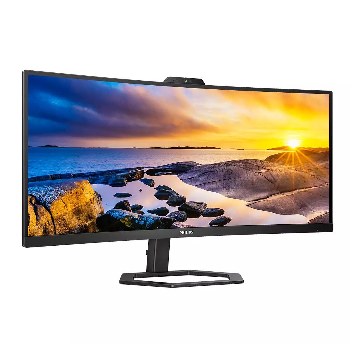 PHILIPS Desktop USB-c Monitor - 34e1c5600he - 34in - 3440x1440 - Wqhd With Windows Hello Webcam