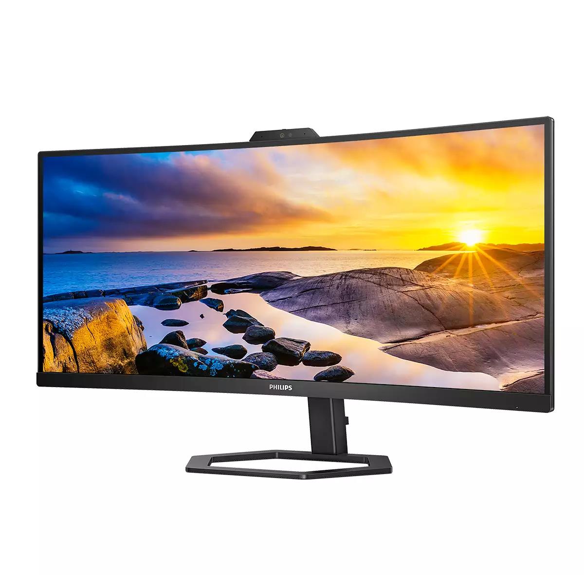 PHILIPS Desktop USB-c Monitor - 34e1c5600he - 34in - 3440x1440 - Wqhd With Windows Hello Webcam