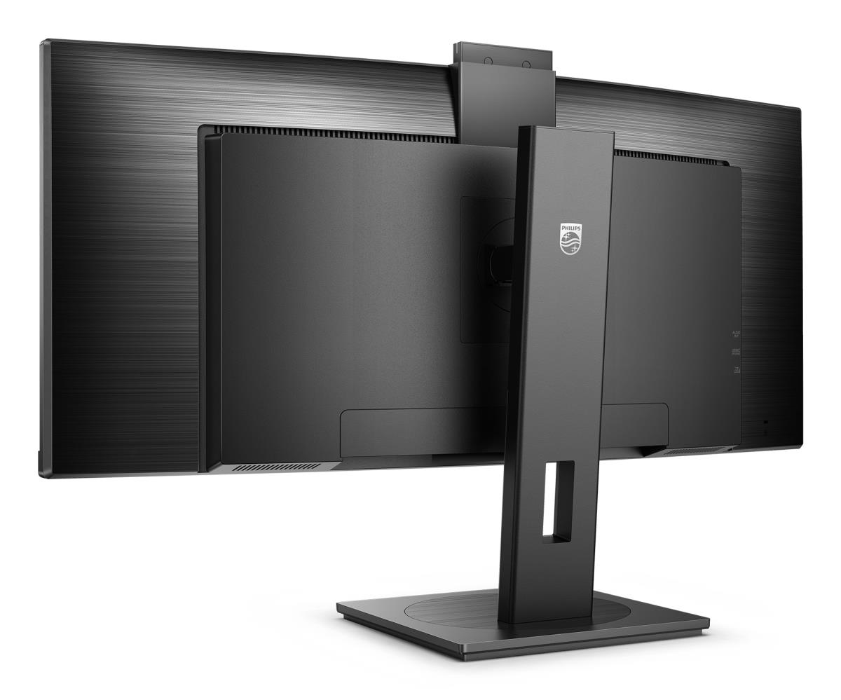 PHILIPS Desktop USB-c Curved Monitor - 34b1u5600ch - 34in - 3440x1440 - With Built-in Webcam