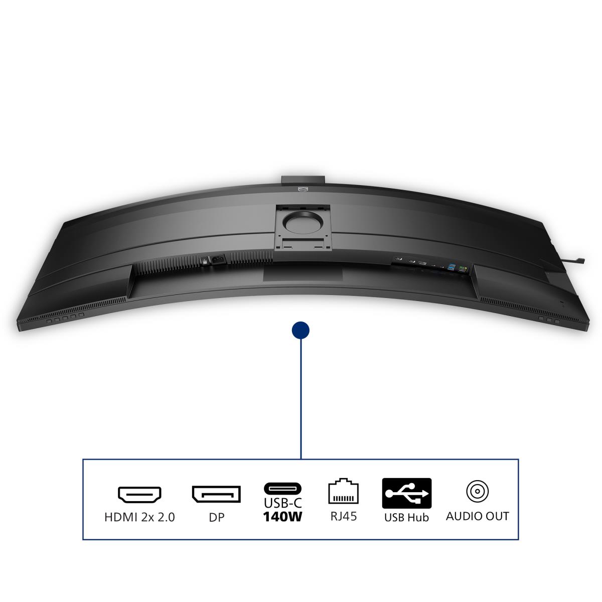PHILIPS Curved USB-c Monitor - 49b2u6900ch - 49in - 5120 X 1440 - 32:9 Superwide Curved