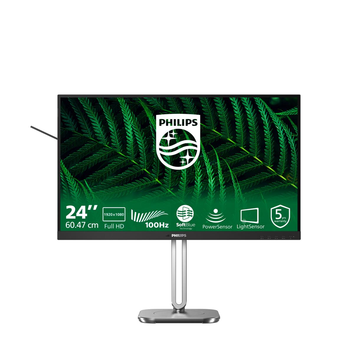 PHILIPS Desktop Monitor - 24b2g5200 - 24in - 1920x1080 - Full Hd