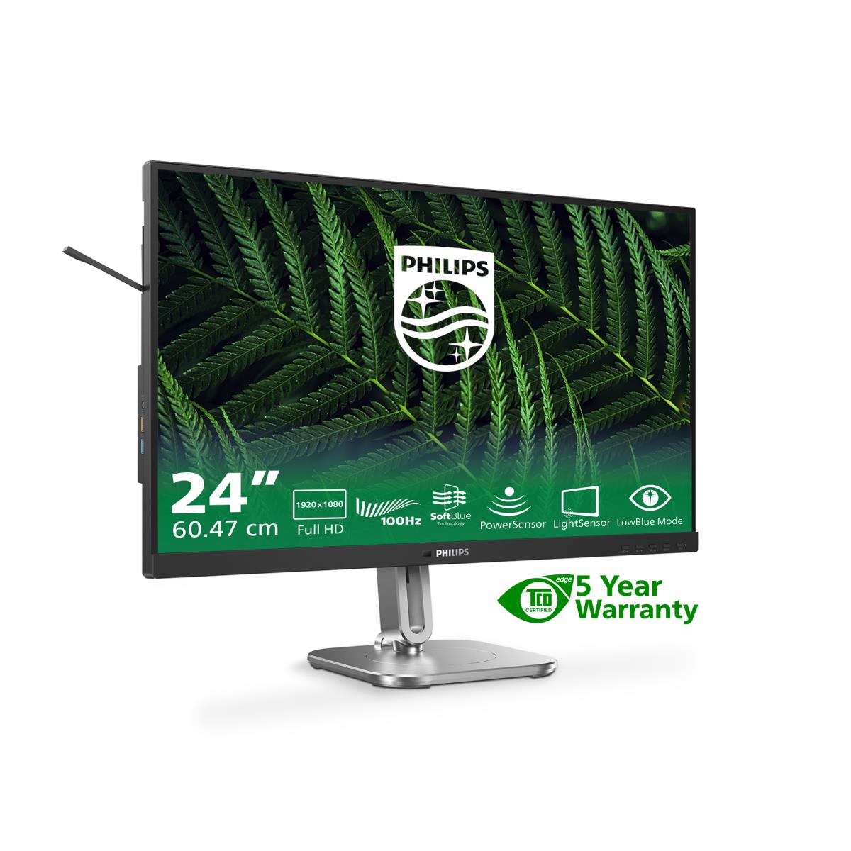 PHILIPS Desktop Monitor - 24b2g5200 - 24in - 1920x1080 - Full Hd