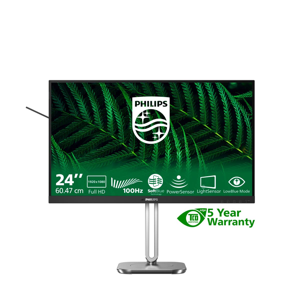 PHILIPS Desktop Monitor - 24b2g5200 - 24in - 1920x1080 - Full Hd