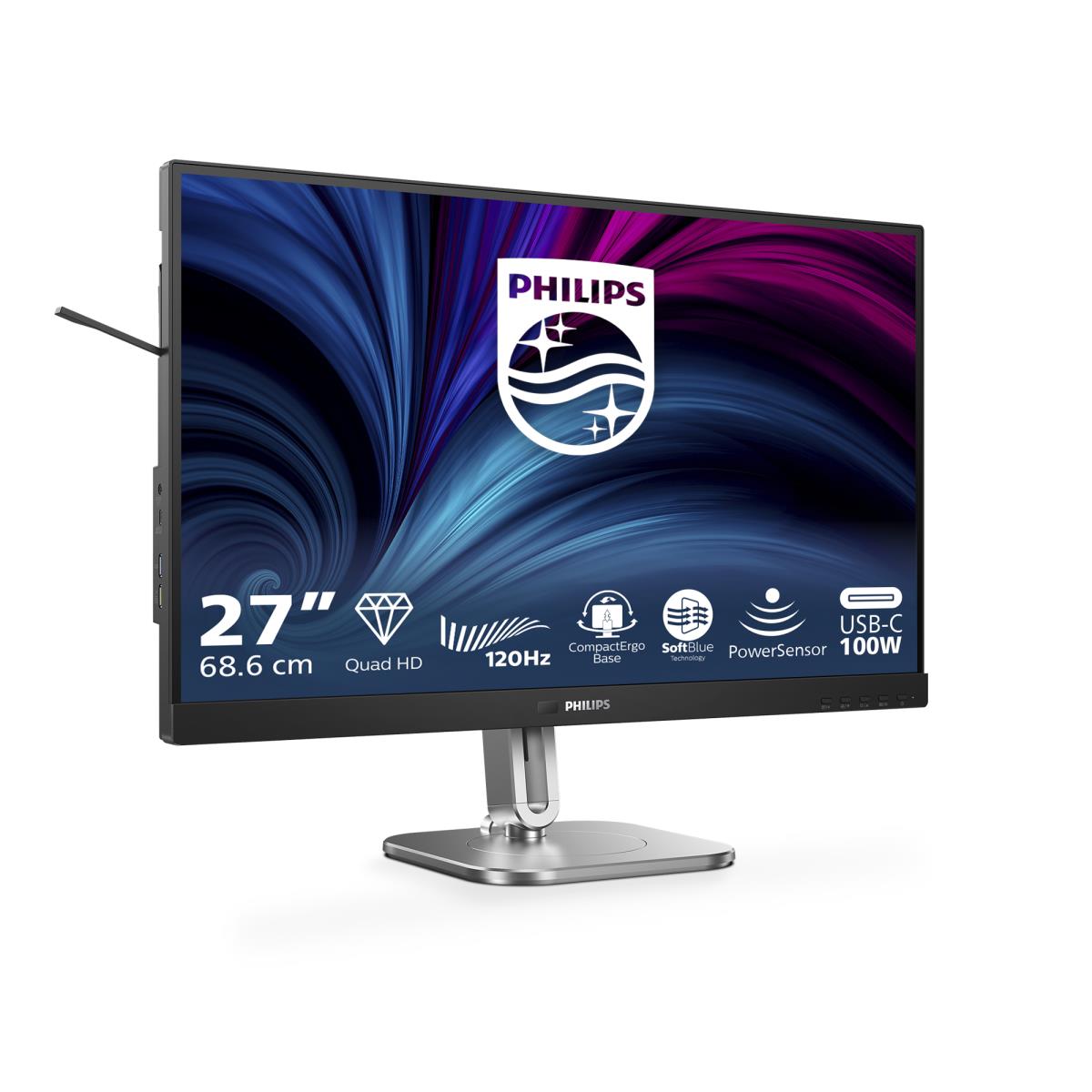 PHILIPS Desktop Monitor - 27b2u4601 - 27in - 2560x1440