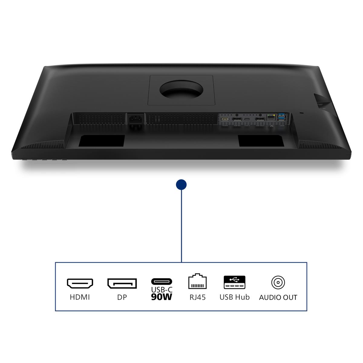 PHILIPS Desktop Monitor - 27b2u3601 - 27in - 2560x1440 ( Quad Hd ) 3000 Series