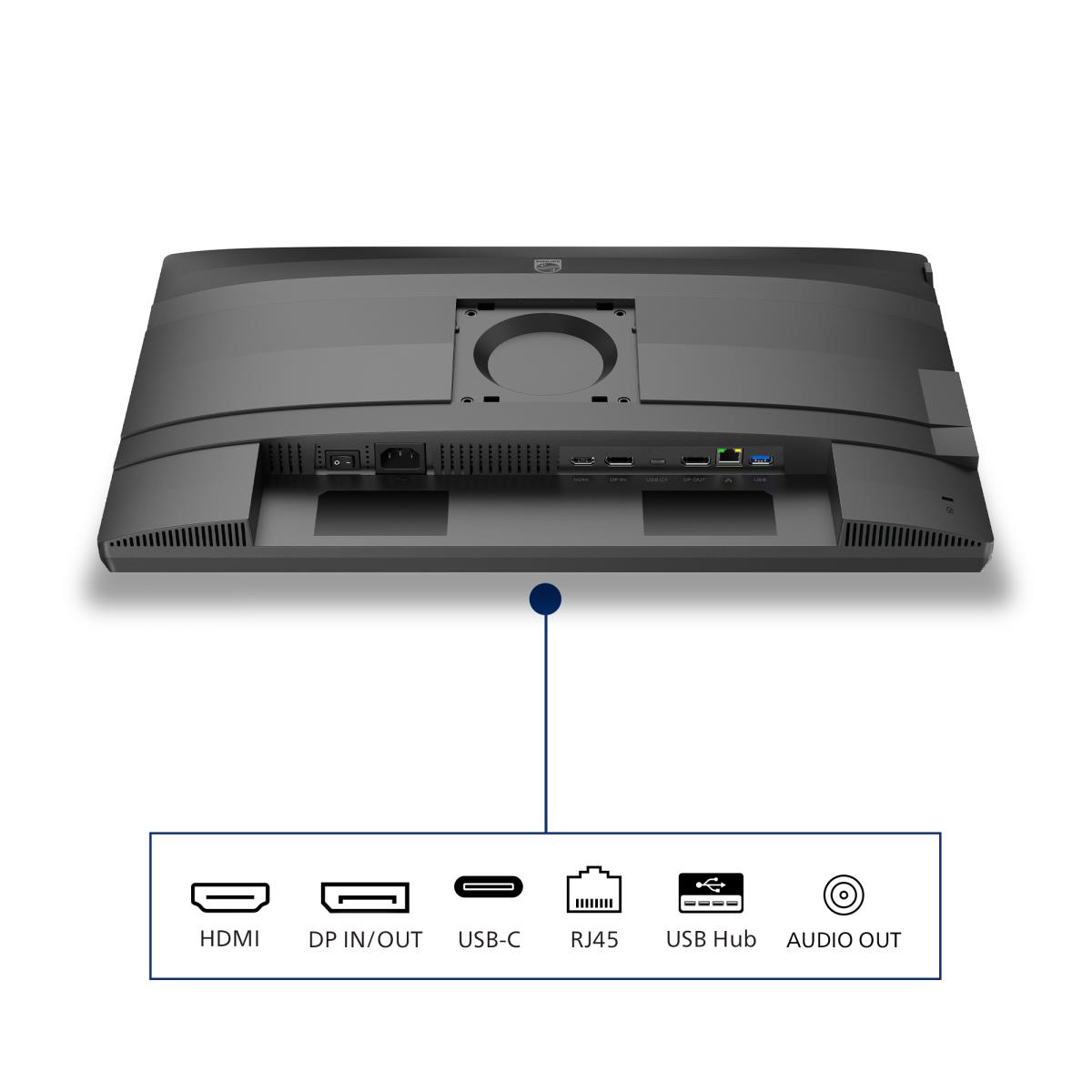 PHILIPS Desktop Monitor - 24b2u4301 - 24in