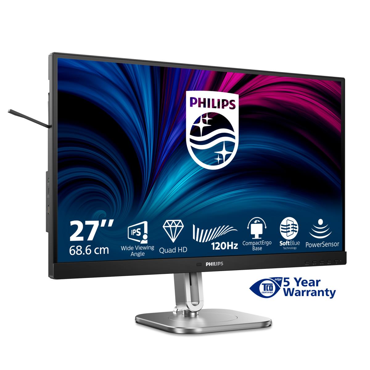 PHILIPS Desktop Monitor - 27b2n4500 - 27in - 2560x1440