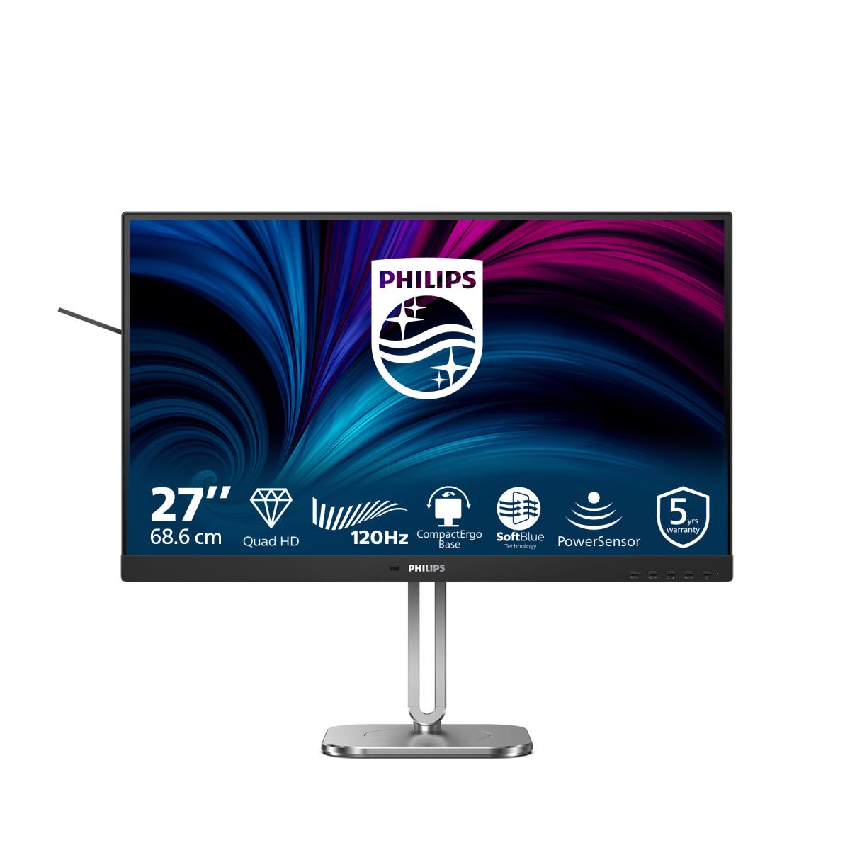 PHILIPS Desktop Monitor - 27b2n4500 - 27in - 2560x1440