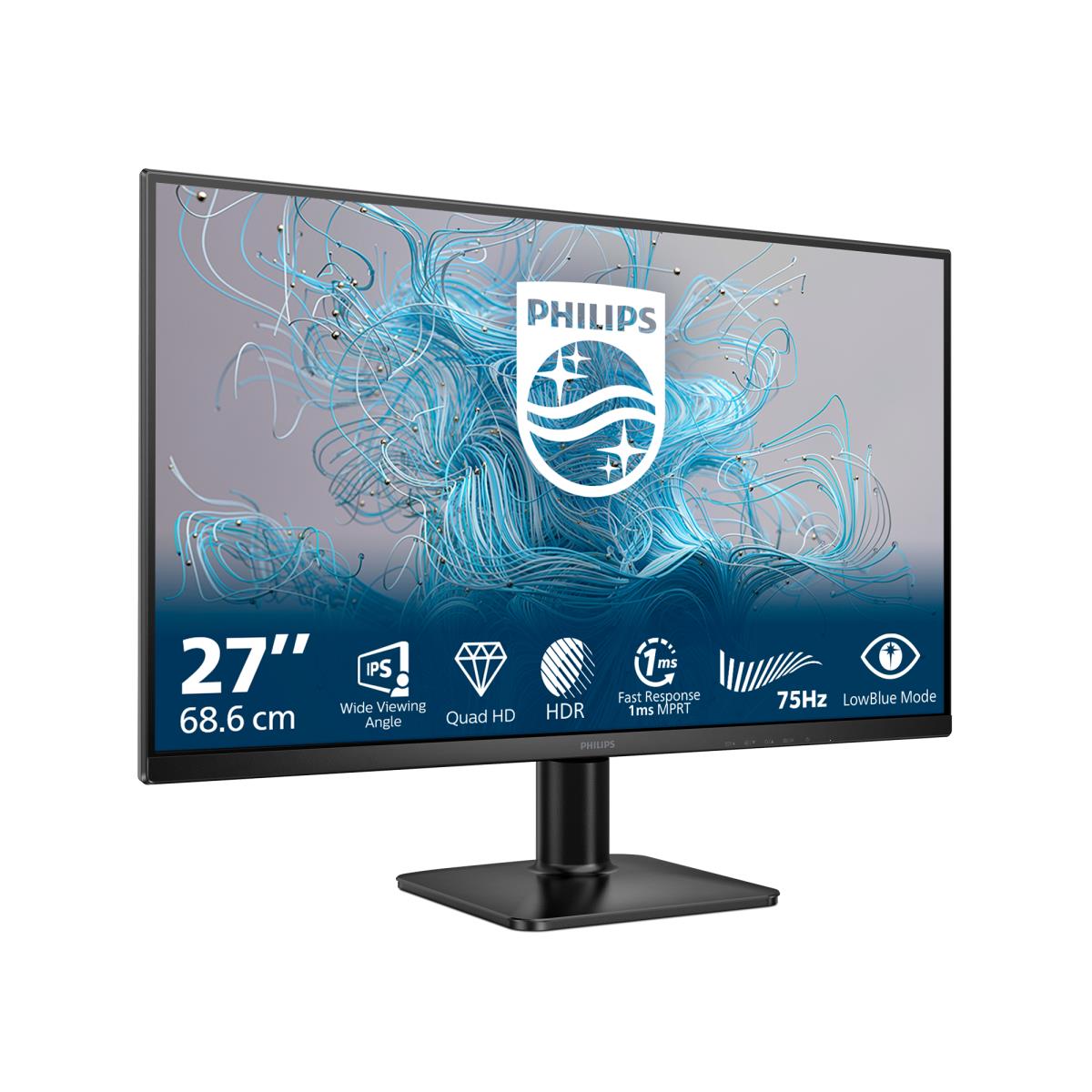 PHILIPS Desktop Monitor - 27e2n1500l - 27in 2560 X 1440 (quad Hd)