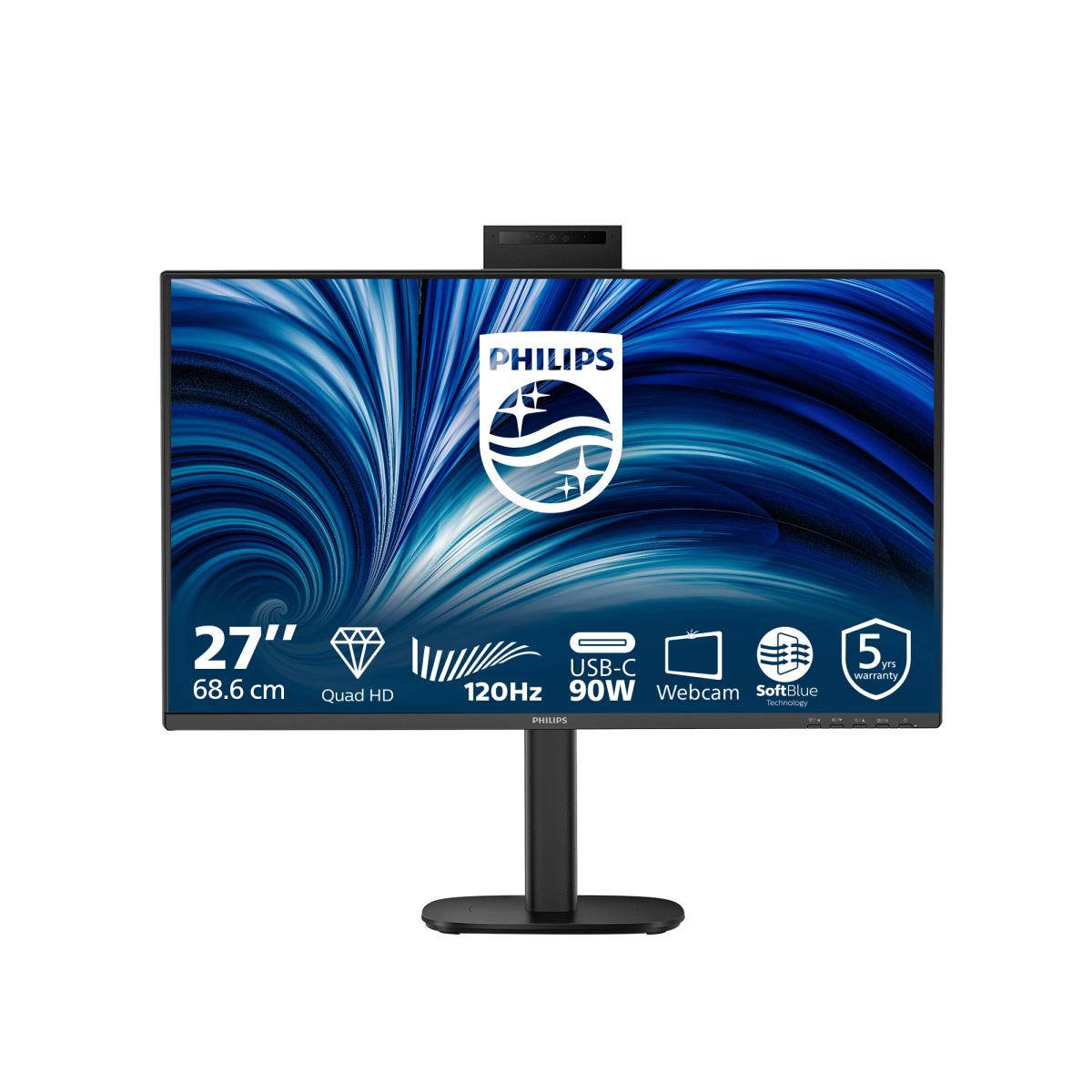 PHILIPS Desktop USB-c Monitor - 27b2u3601h - 27in - 2560 X 1440 (quad Hd)