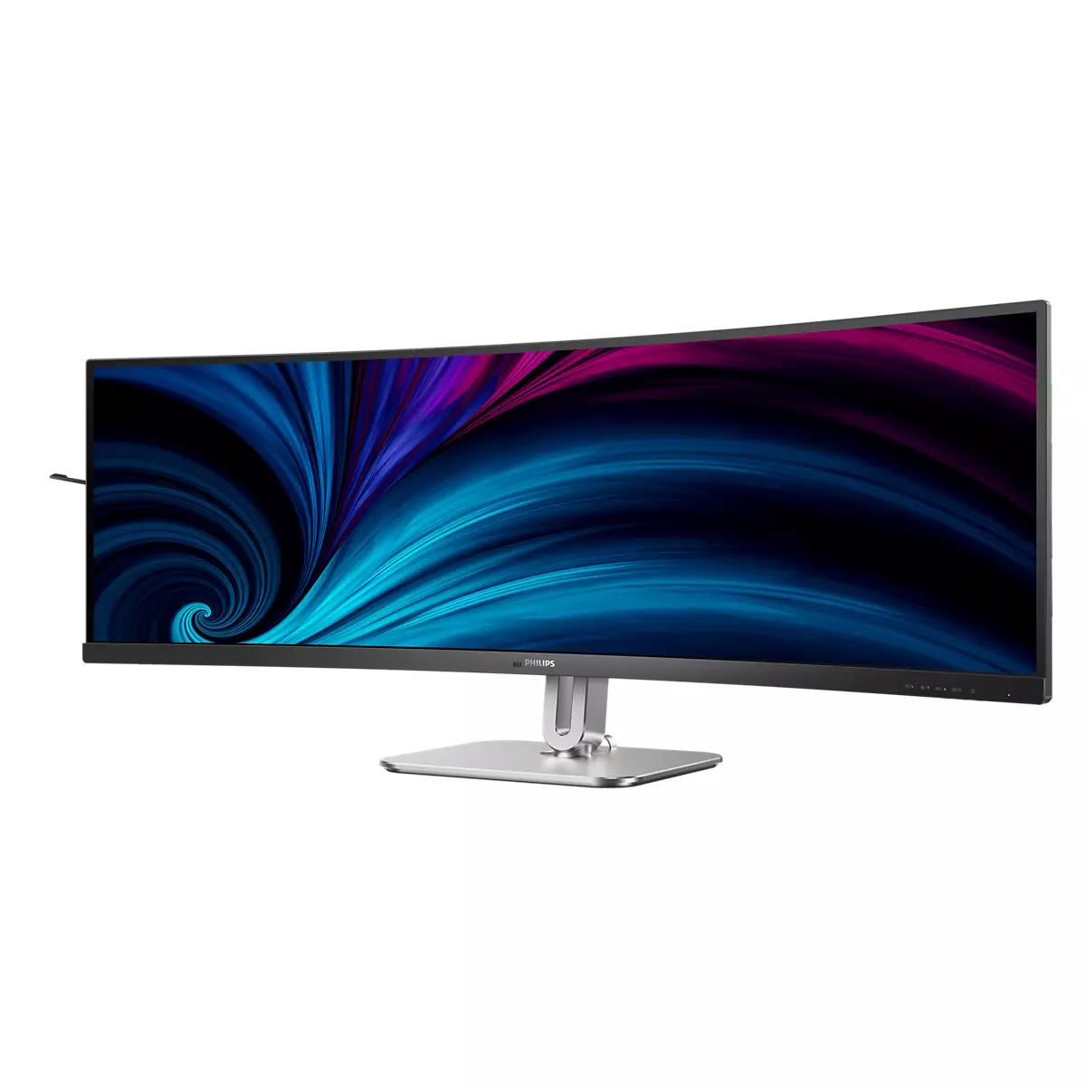 PHILIPS Large Format Curved USB-c Monitor - 49b2u5900c - 49in - 5120 X 1440 - Superwide Curved