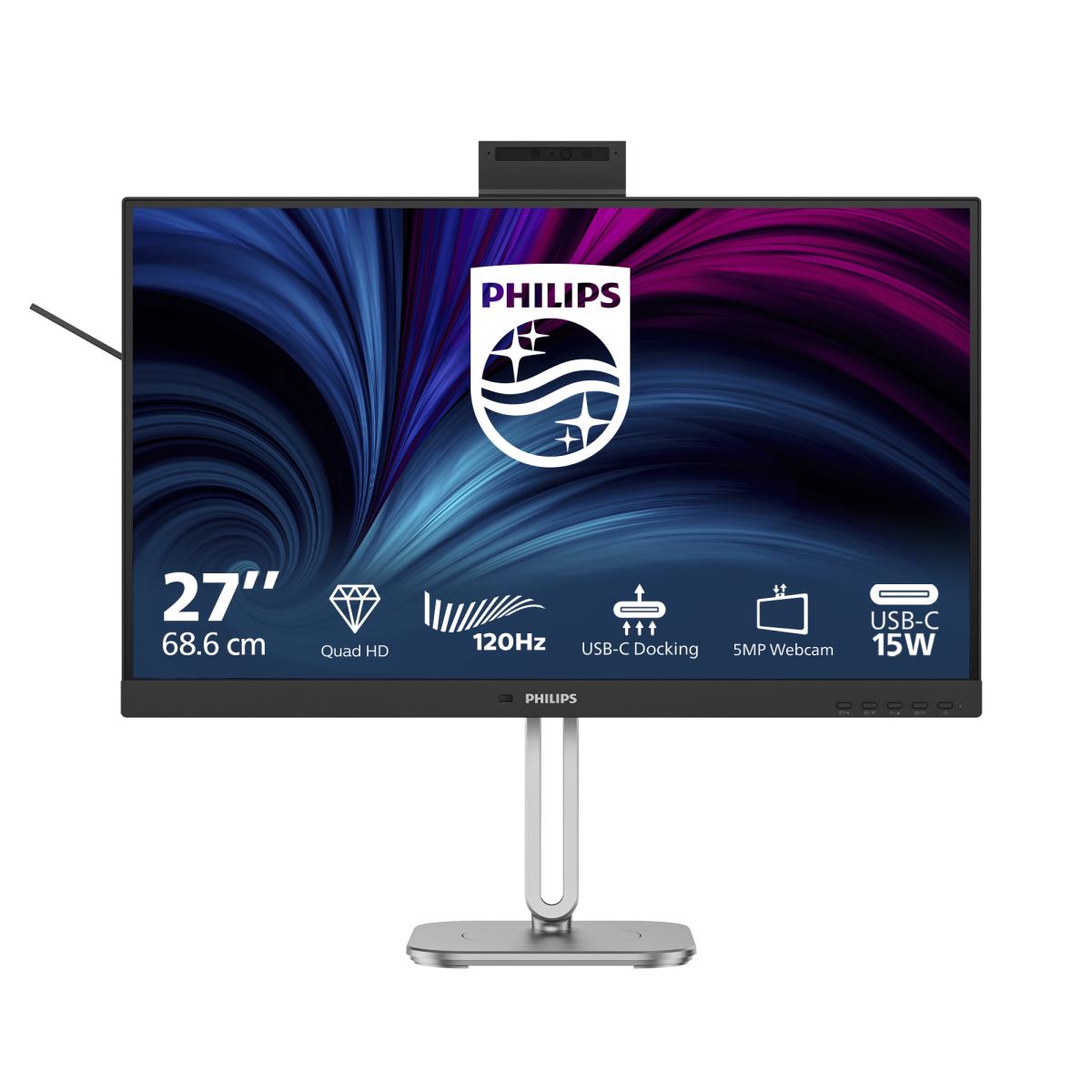 PHILIPS Desktop Monitor - 27b2u4601h - 27in - 2560x1440