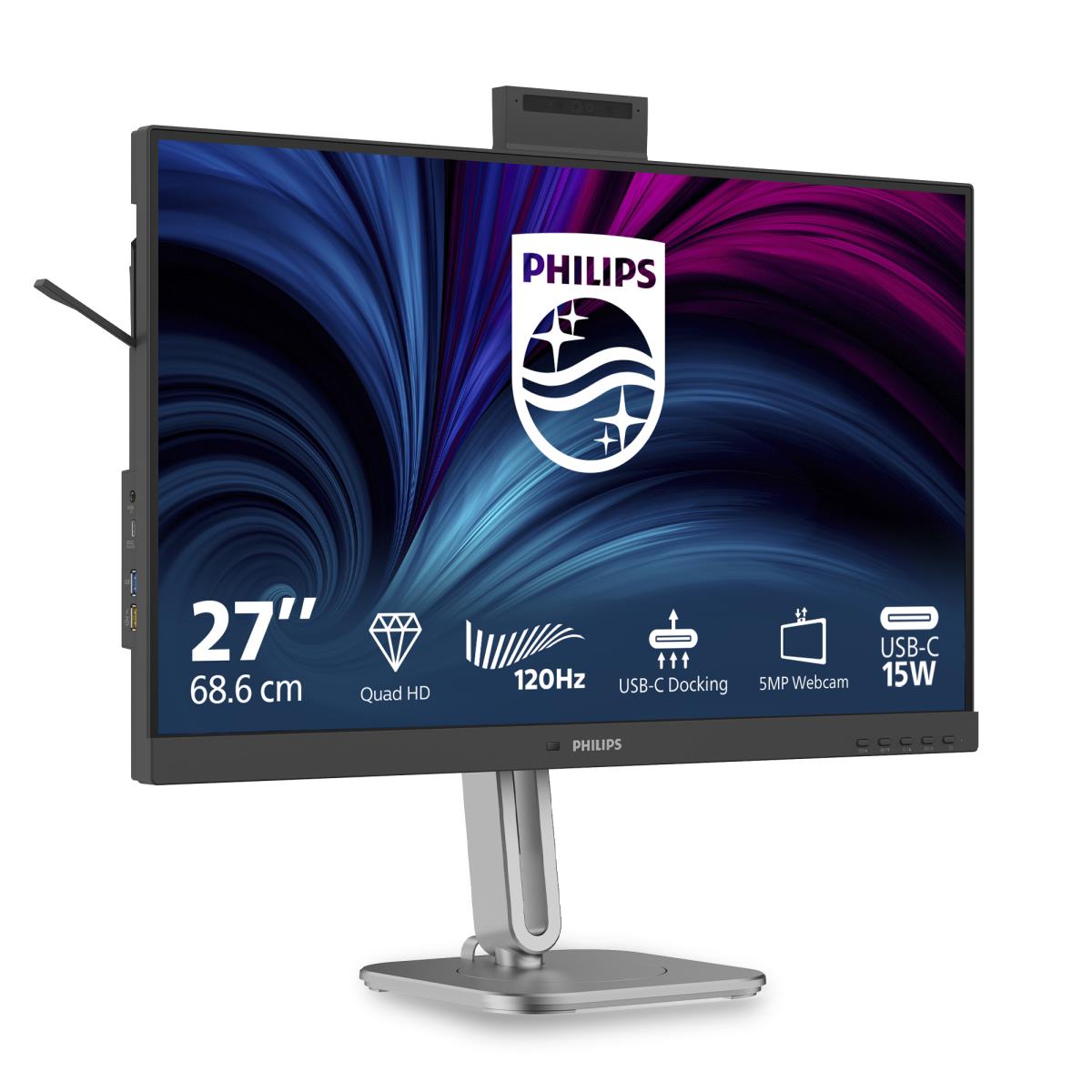 PHILIPS Desktop Monitor - 27b2u4601h - 27in - 2560x1440