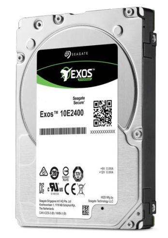 SEAGATE Hard Drive Enterprise Exos 10e2400 2.4TB 512e/4k 2.5in 10krpm SAS 256MB 16GB Mlc