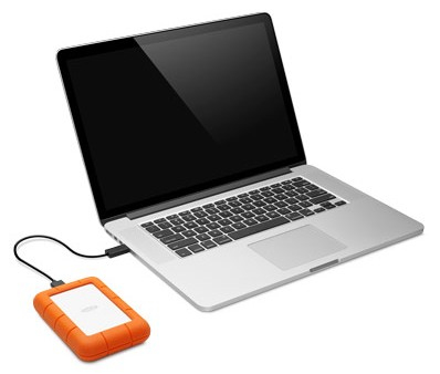 SEAGATE Lacie 4TB Rugged Mini USB 3.0 Portable Drive