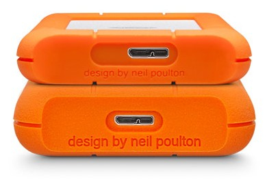 SEAGATE Lacie 4TB Rugged Mini USB 3.0 Portable Drive