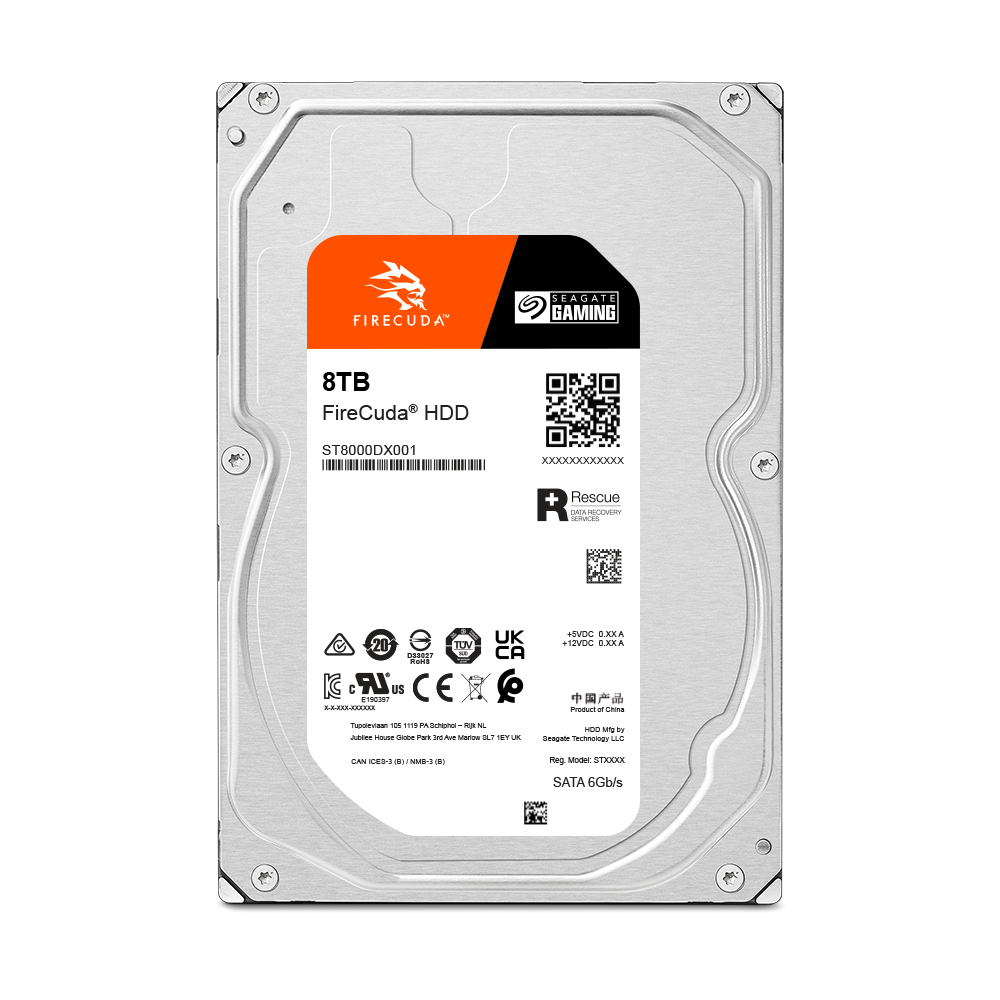 SEAGATE Hard Drive Firecuda 8TB 3.5in SATA 7200rpm 256mb