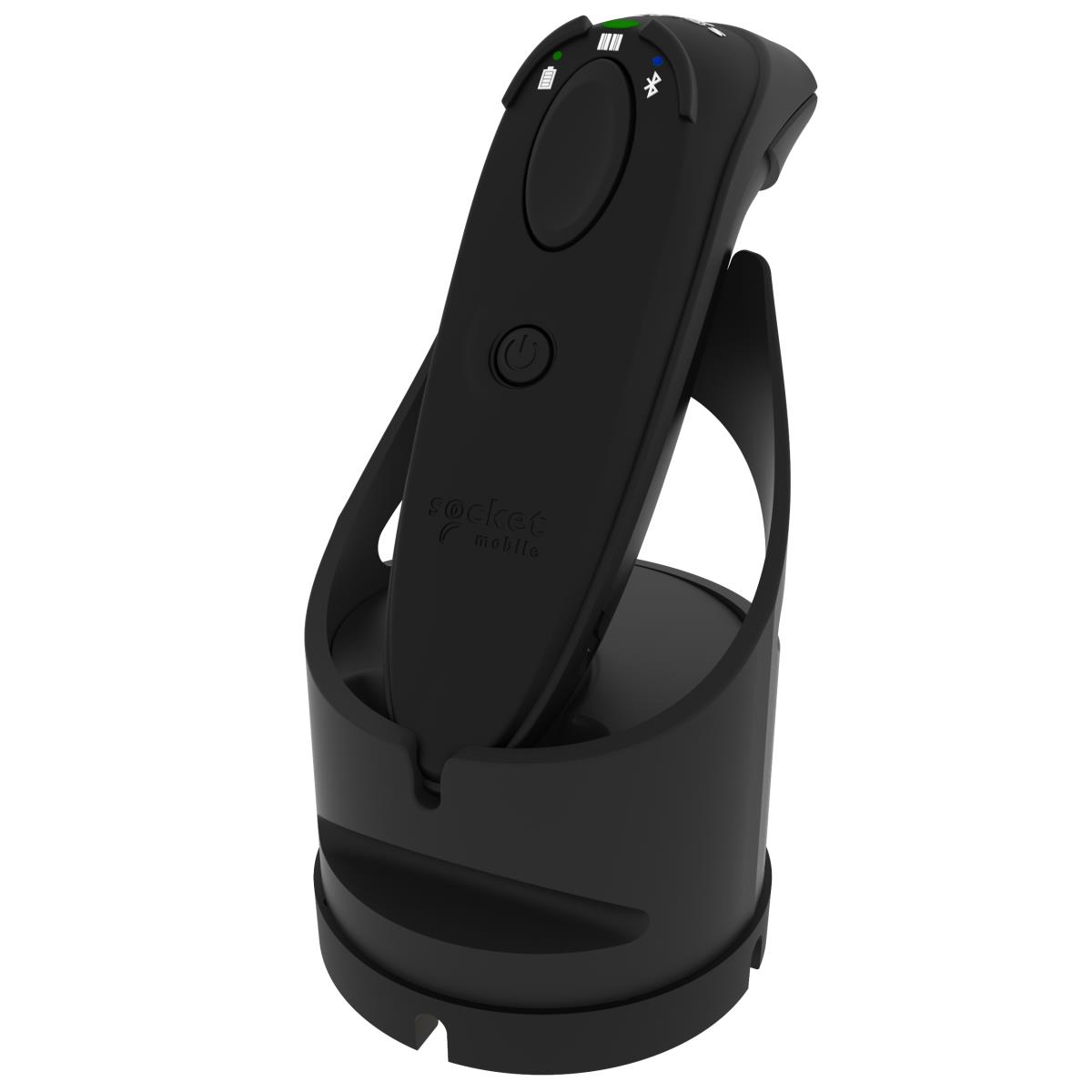 SOCKET Durascan D720 - Linear Barcode Plus Qr Code Reader - Black Charging Dock
