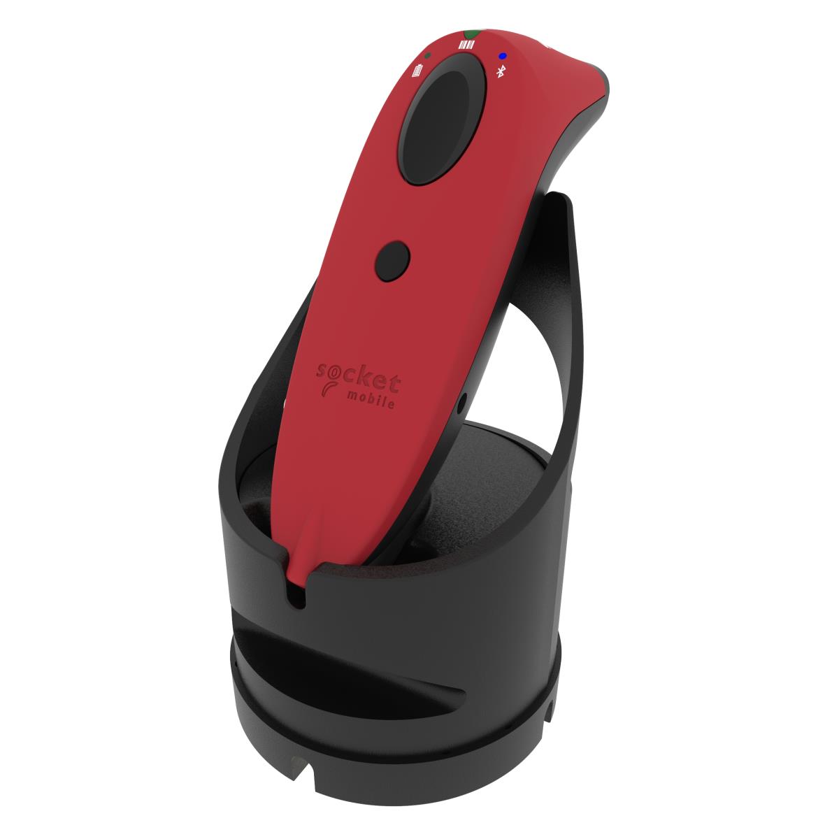 SOCKET Socketscan S720 - Linear Barcode Qr Code Reader Red Black Dock