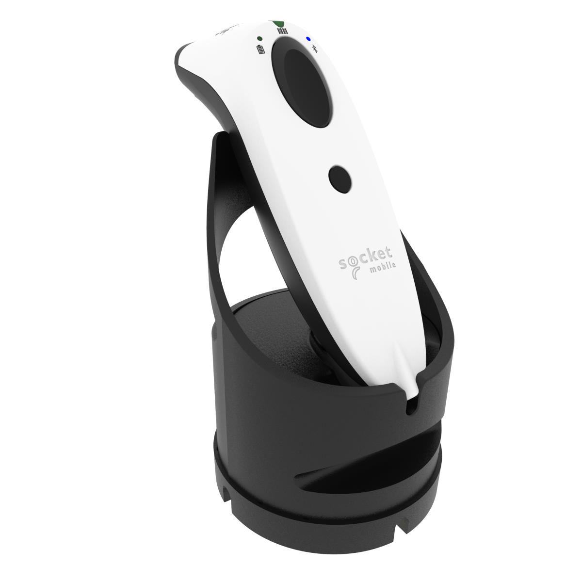 SOCKET Socketscan S720 - Linear Barcode Qr Code Reader White Black Dock