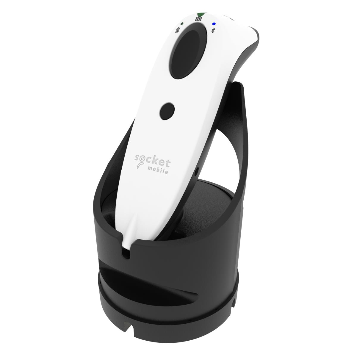 SOCKET Socketscan S720 - Linear Barcode Qr Code Reader White Black Dock