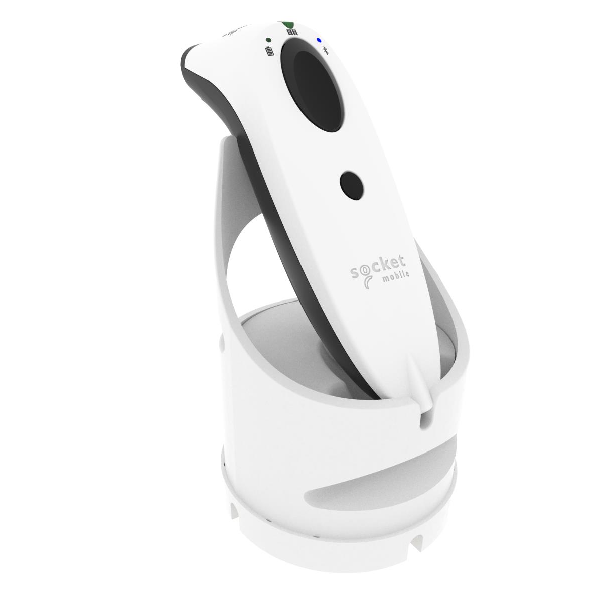 SOCKET Socketscan S720 - Linear Barcode Qr Code Reader White White Dock