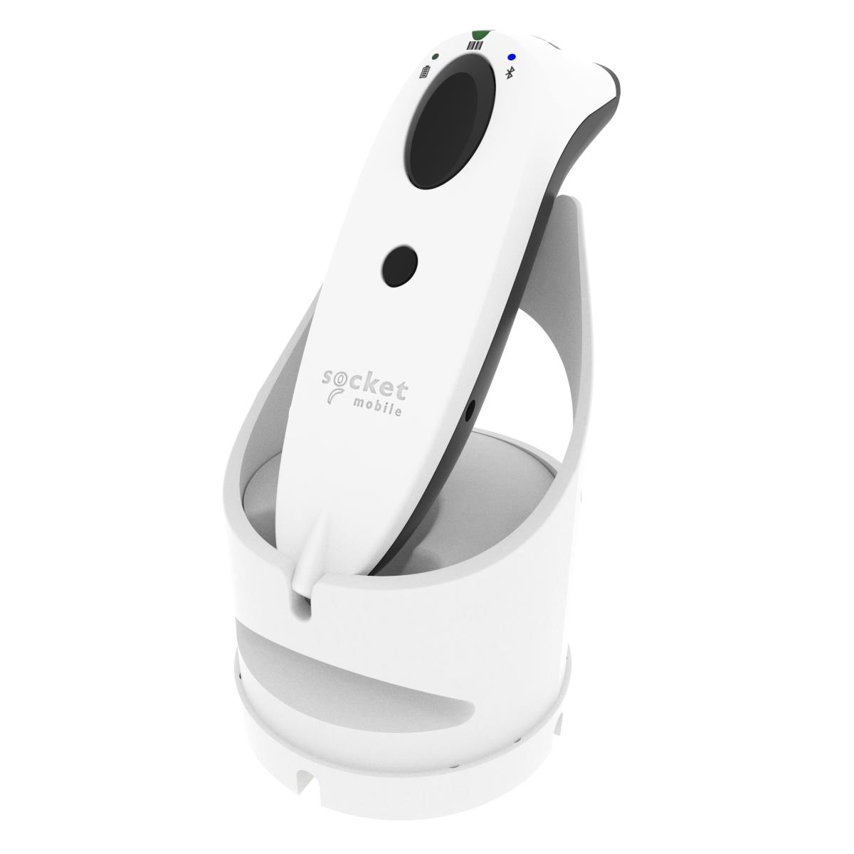 SOCKET Socketscan S720 - Linear Barcode Qr Code Reader White White Dock