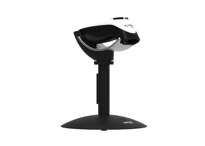 SOCKET Durascan D762 - Barcode Scanner - Durable Mid-range 1d/2d - Charging Stand - White