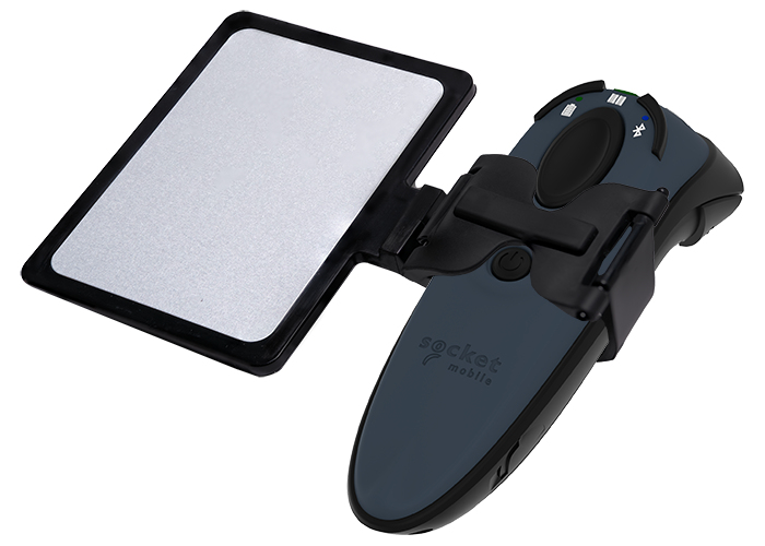SOCKET Durascan D740 Performance Barcode Scanner Gray Phone Holder