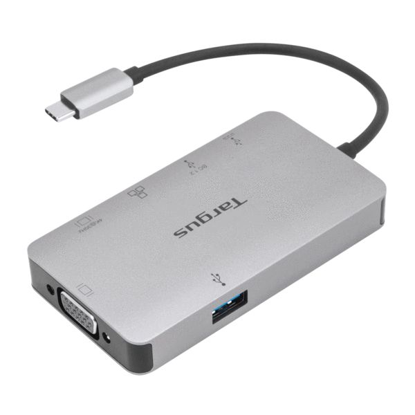 TARGUS Video Docking Station - USB-c Single Video 4k Hdmi/vga Dock
