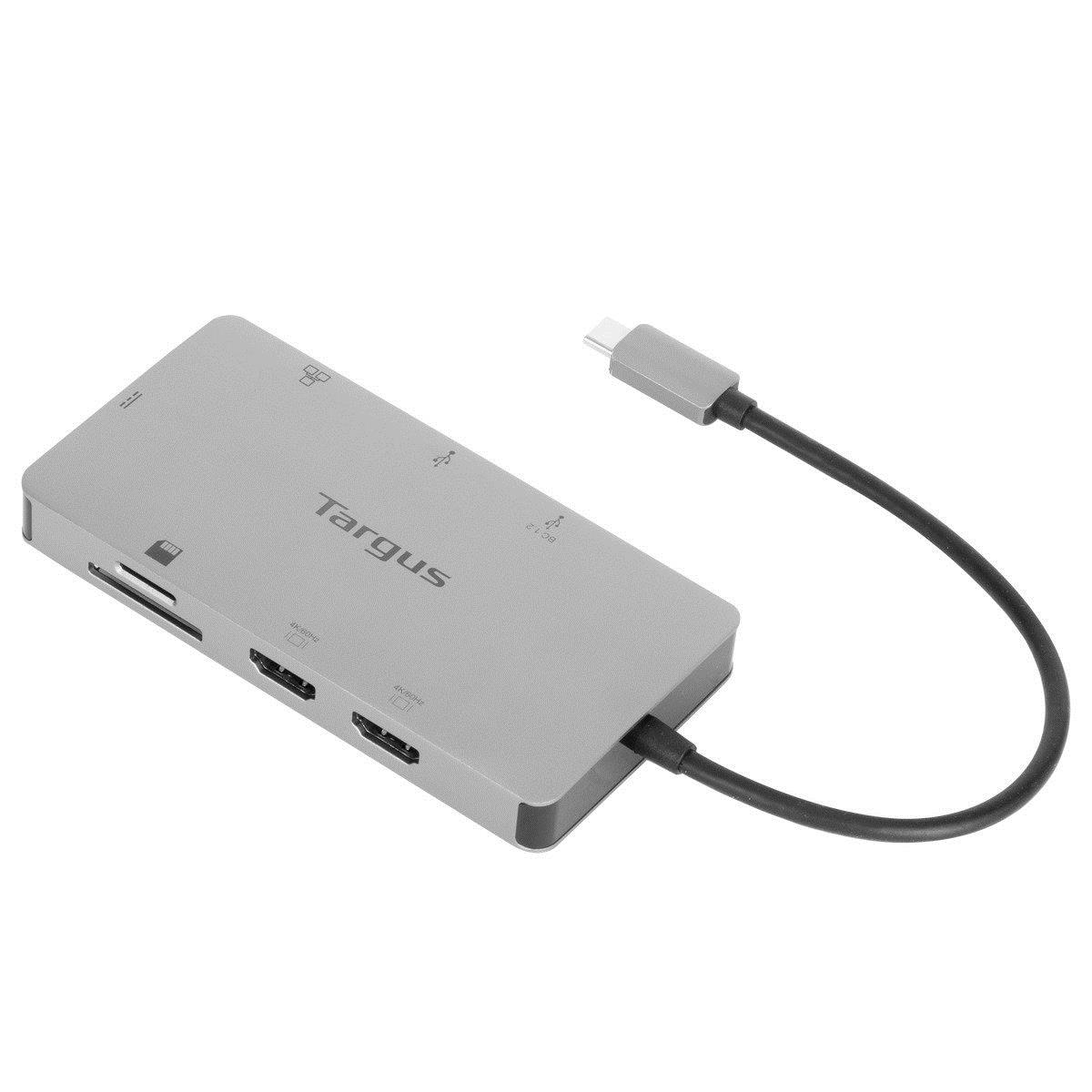 TARGUS USB-c Universal Dual Hdmi 4k Docking Station With 100w Power Delivery Pass-thru