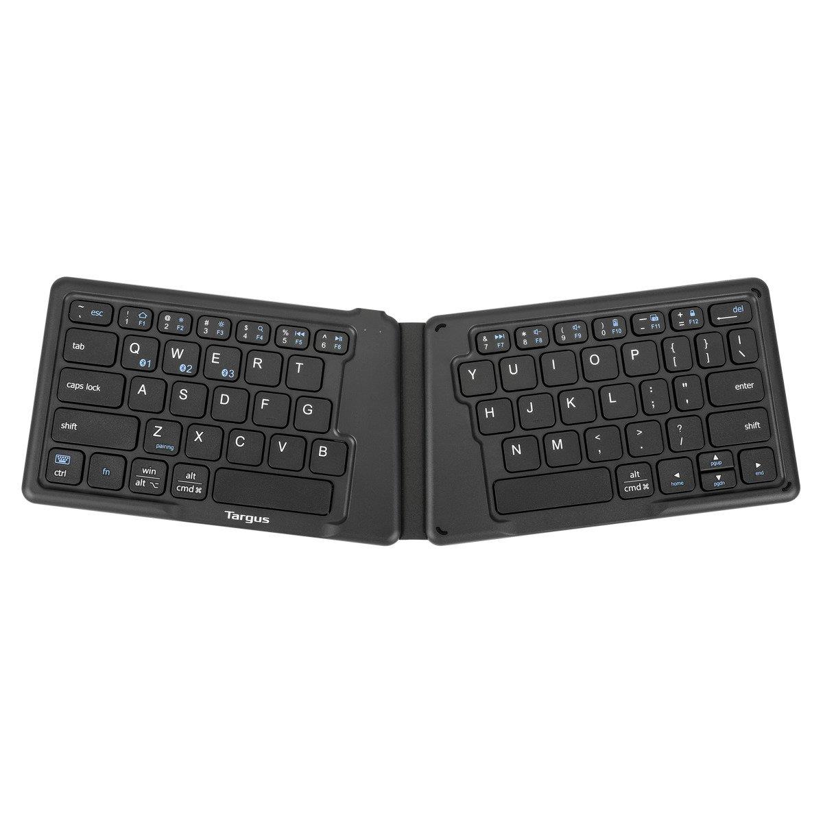 TARGUS Anti Microbial Folding Ergonomic Tablet Keyboard - Qwerty Uk
