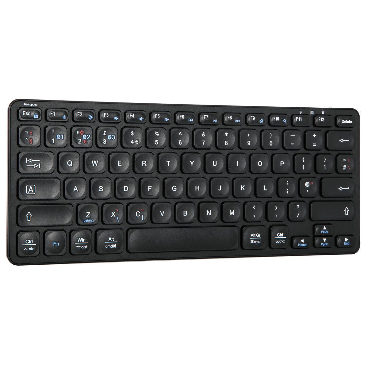 TARGUS Compact Multi-device Bluetooth Antimicrobial Keyboard Qwerty (uk)