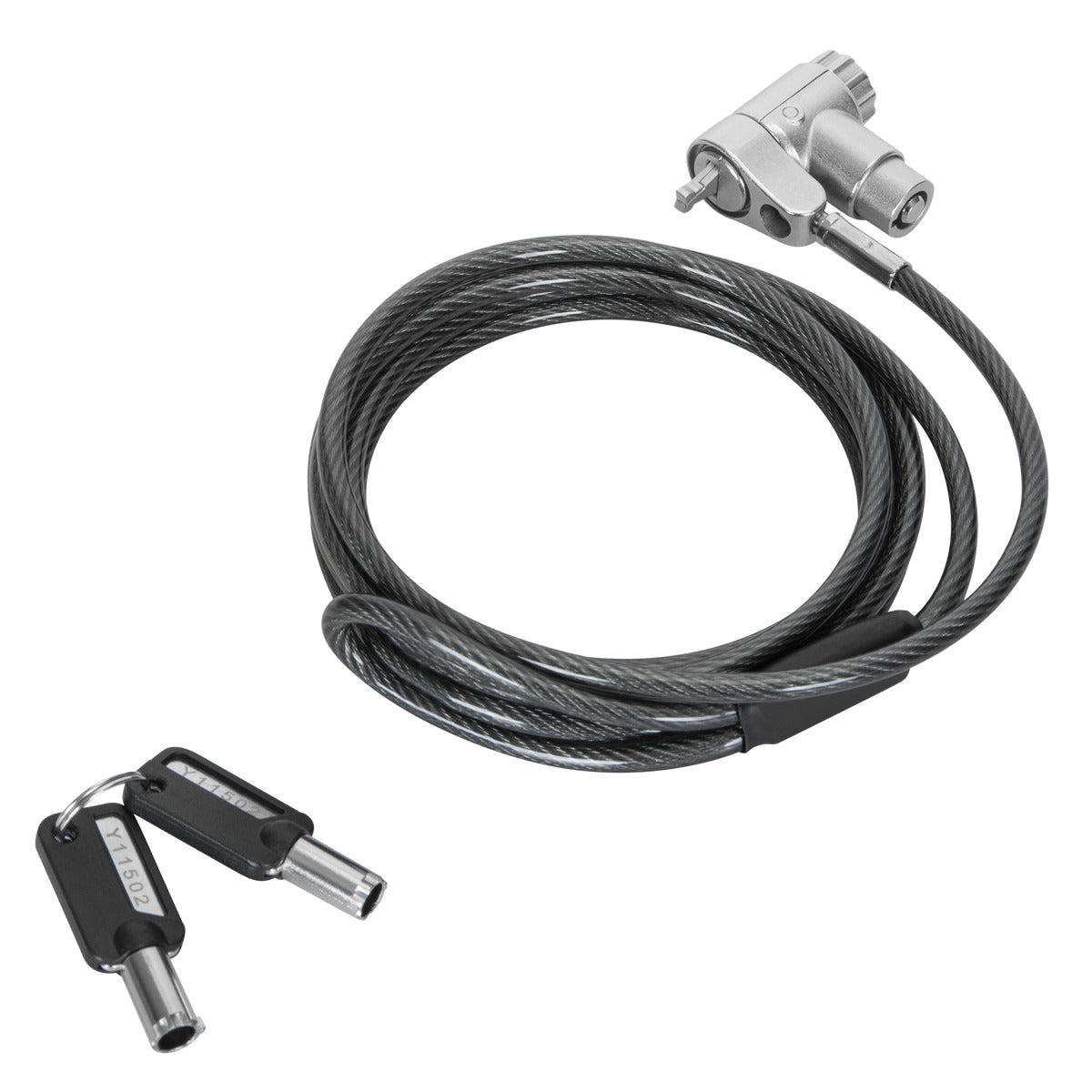 TARGUS Defcon Ultimate Universal Keyed Cable Lock With Adaptable Lock Head