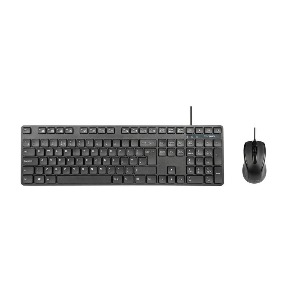 TARGUS Full Size Wired Keyboard And Mouse Combo (uk)