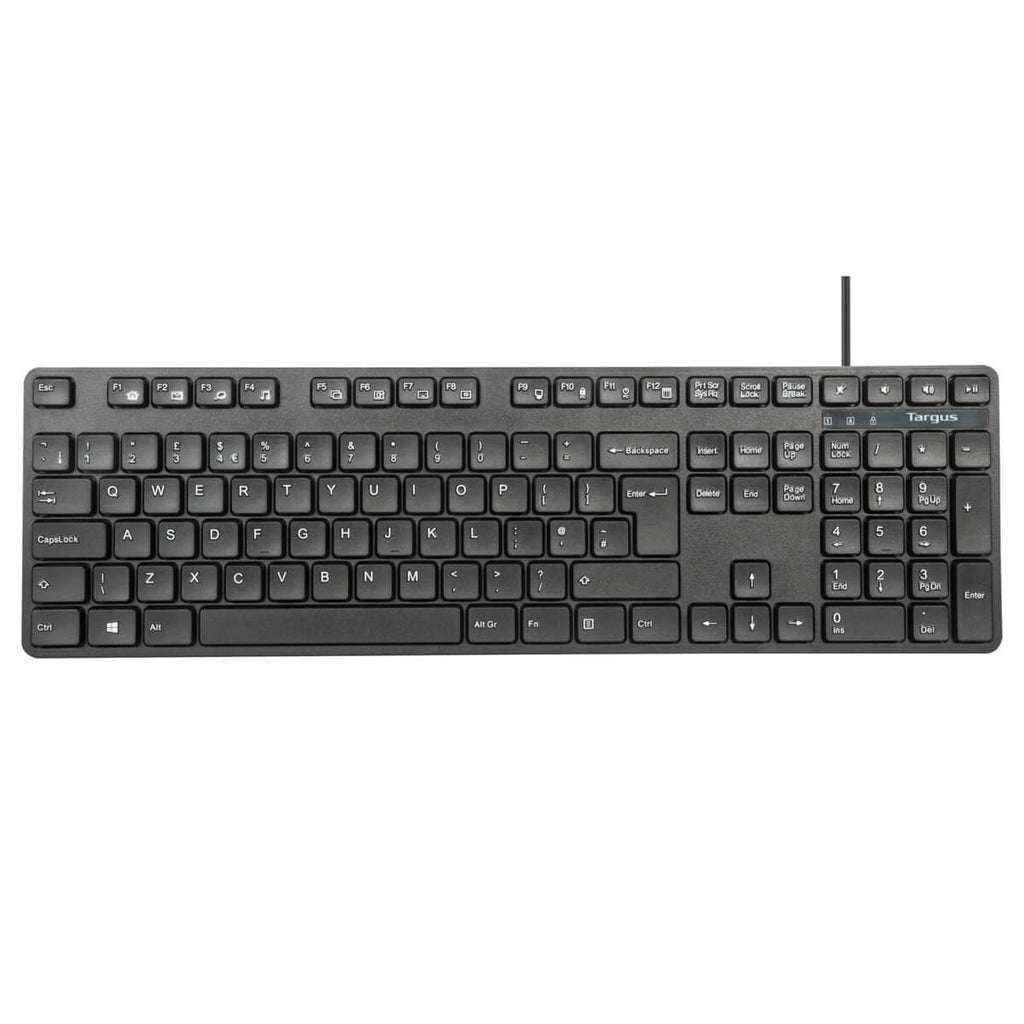 TARGUS Full Size Wired Keyboard And Mouse Combo (uk)