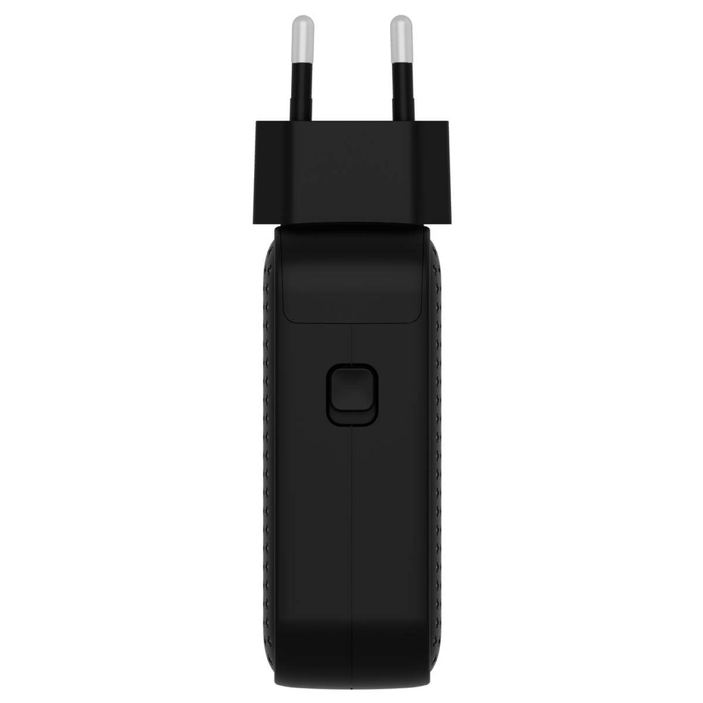TARGUS Hyper Hyperjuice 100w USB-c Gan Travel Charger (3c+1a) - Black