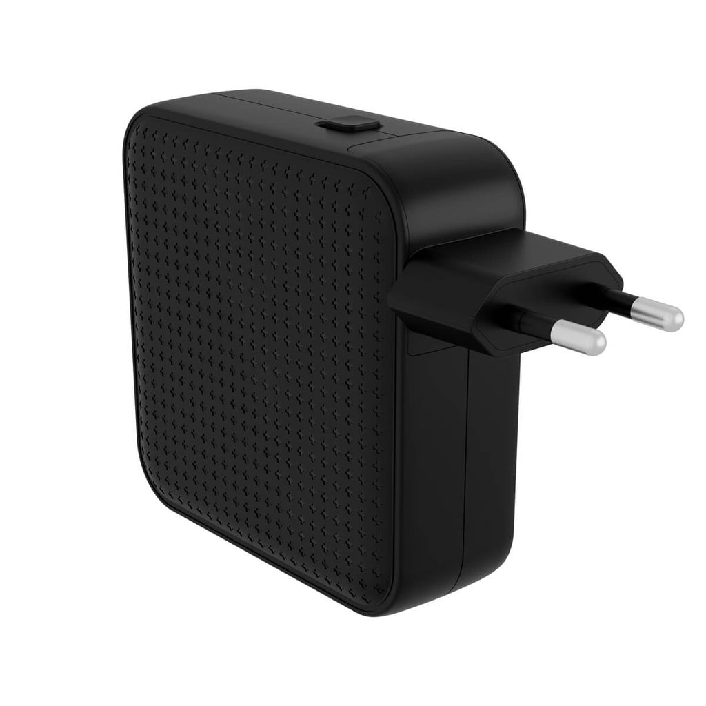 TARGUS Hyper Hyperjuice 100w USB-c Gan Travel Charger (3c+1a) - Black