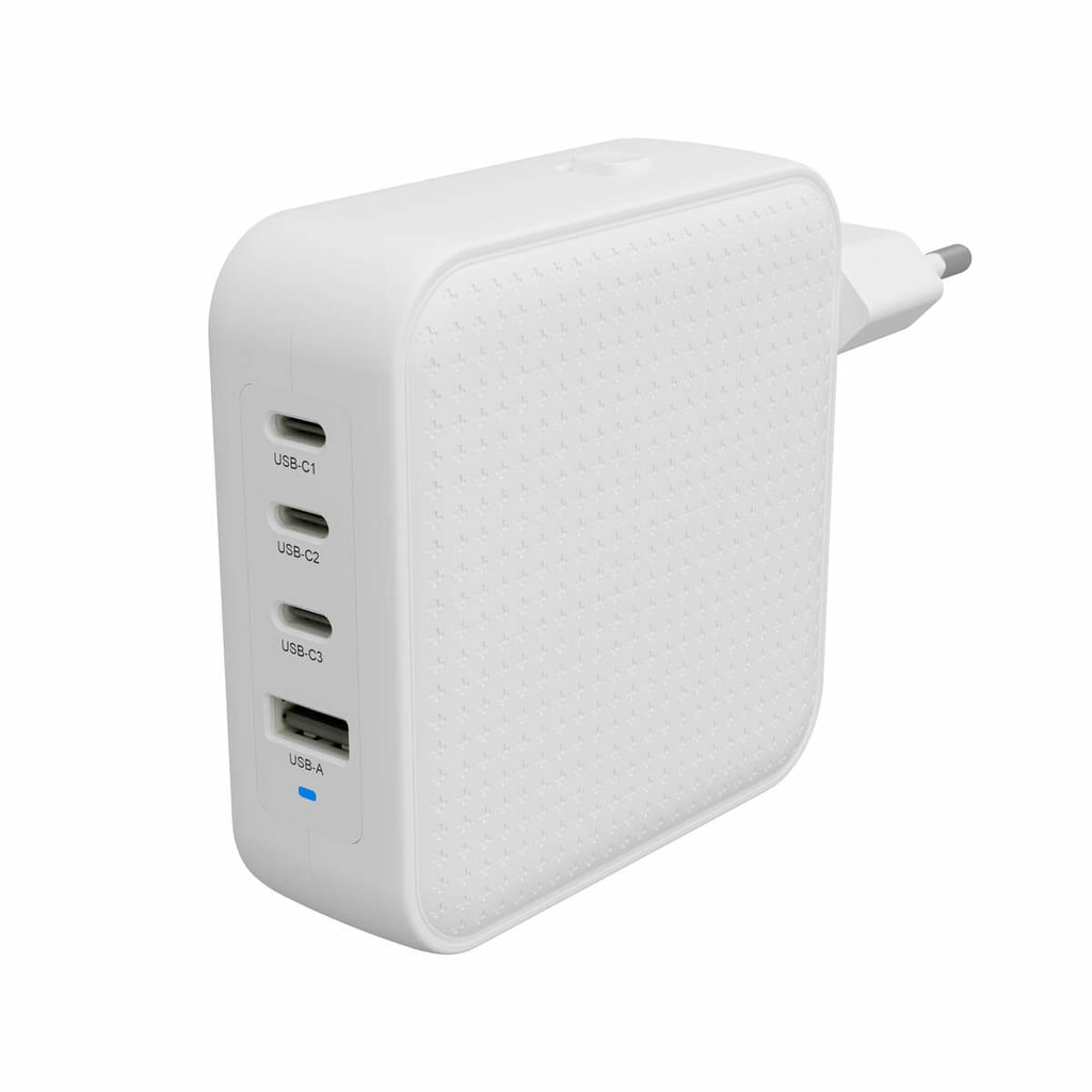 TARGUS Hyperjuice 100w USB-c Gan Travel Charger (3c+1a) - White