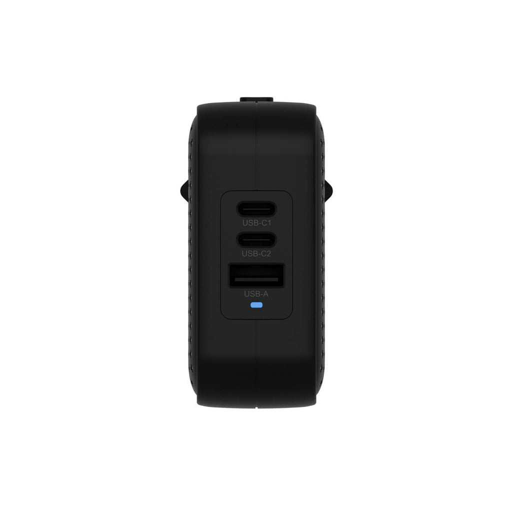 TARGUS Hyper Hyperjuice 70w USB-c Gan Travel Charger (3c+1a) - Black
