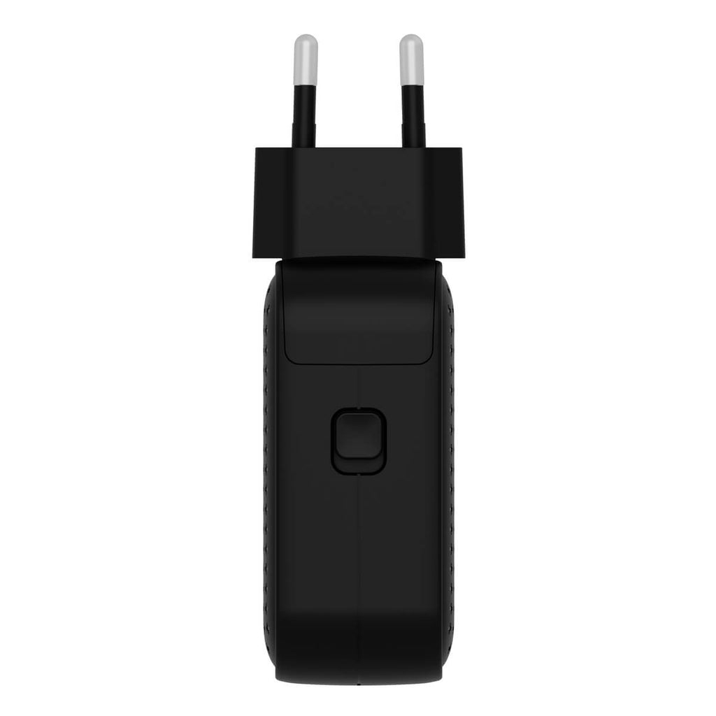 TARGUS Hyper Hyperjuice 70w USB-c Gan Travel Charger (3c+1a) - Black