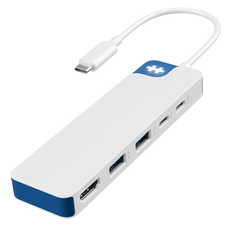 TARGUS Hyperdrive Flex 5 Port USB-c Hub (blue)