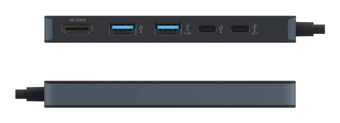 TARGUS Hyperdrive Flex 5 Port USB-c Hub (black)